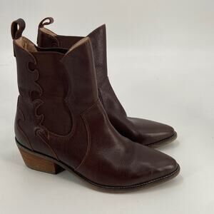 Geewawa tilly Brown leather boots